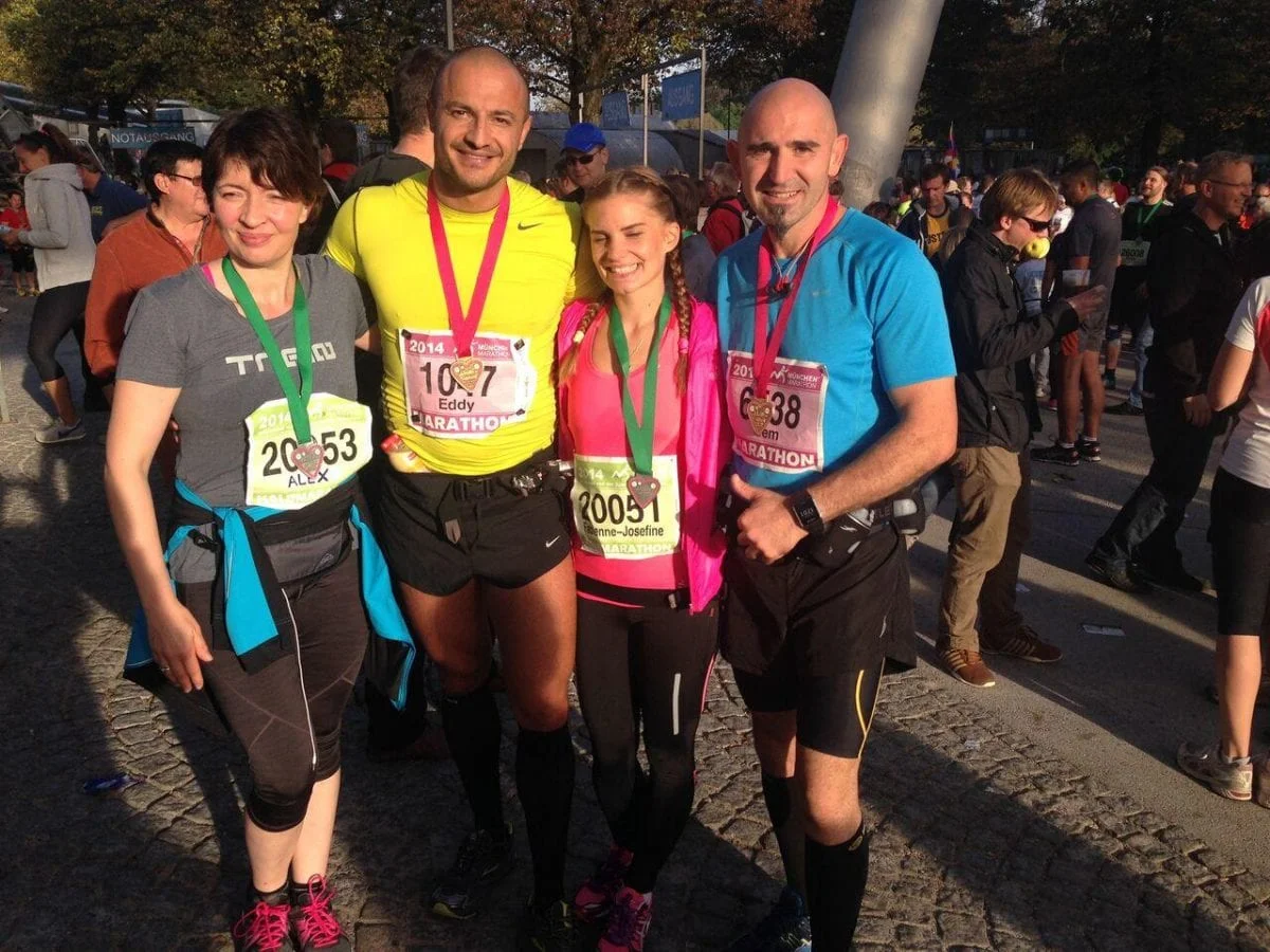 Erfolgreicher Marathonlauf